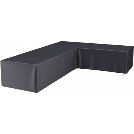 AeroCover Schutzhülle für L-förmige Lounge-Sets Schutzhaube 330x255x100x70 cm (1/4)