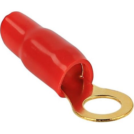Cosse À Anneau - 35 Mm² - Diamètre Tête 15,7 Mm - Diamètre Anneau 8,4 Mm - Isolant Rouge - Unité