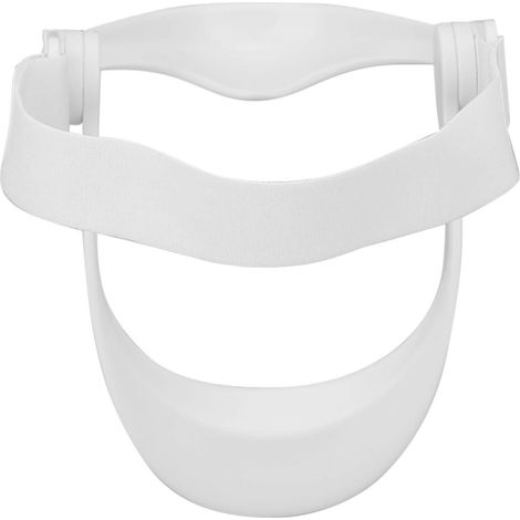 Dispositif de traction cervicale - Soutien et soulagement de l'inconfort - Correcteur de posture - Soumission cervicale - Orthèse cervicale blanche