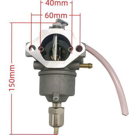 Carburateur compatible moteur FC540V - Adapté aux tondeuses autoportées 185/260/325 et coupe-herbes LX186/GT262/GT275, Réf. 202-022 (1/5)