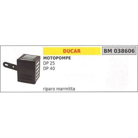 Riparo Marmitta DUCAR motopompa DP 25 40 038606