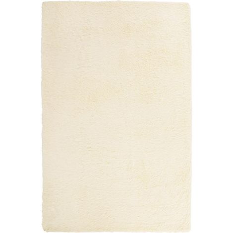 Maison Exclusive - Teppich Shaggy Hochflor NAVARRA Creme 130x200
