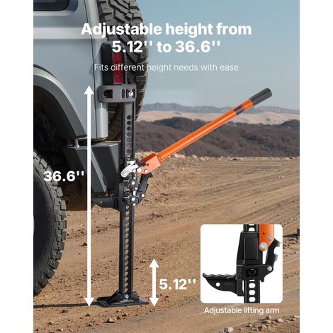 Cric Tout-Terrain 4x4 Capacité de Charge 3 - 18 tonnes (1/5)