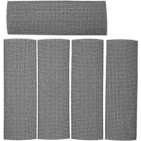 Tapis perforé 10 x 30 cm (4 x 12 pouces) avec 5 joints - Filet de drainage pour bonsaï (1/5)