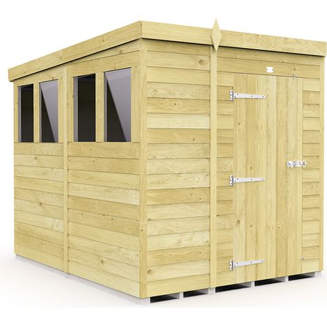 5 x 8 Pent Shed