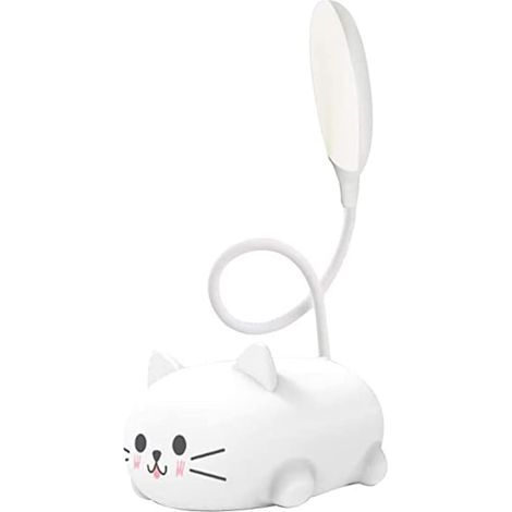Lampes de chevet minimalistes enfants lampe de bureau LED pour enfants étudiant apprentissage lampe de protection des yeux USB lampe rechargeable cadeau dortoir petite lampe de bureau lampe de nuit (1/5)