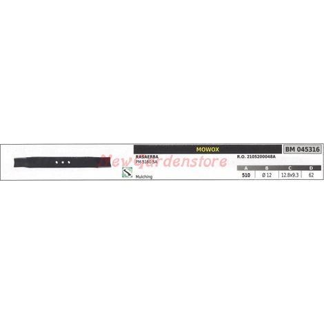 Lama per rasaerba tosaerba tagliaerba MOWOX PM 5160 SA 045316