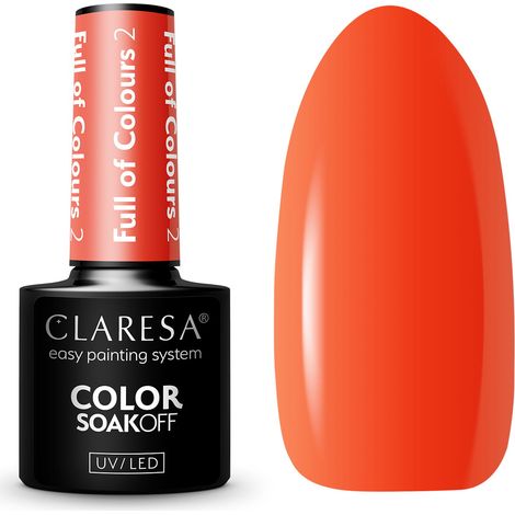 Esmalte de uñas híbrido Claresa Full of Colours 2,5 g