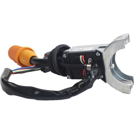 En el caso de las retroexcavadoras JCB 2CX, los interruptores de la columna delantera y trasera situados en la maneta izquierda son compatibles con los modelos 701/80165.