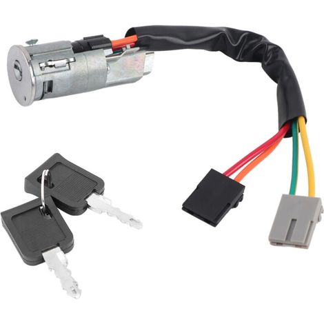 Clés de commutateur de baril de serrure d'allumage pour TRAFIC VAUXHALL VIVARO NISSAN PRIMASTAR 7701038365 (1/5)