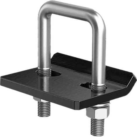 Stabilisateur De Remorque À Chocs, Rétracteur De Véhicule Robuste for Support D'attelage De 1.25 Et 2 Pouces, Support Pivotant À Boulon en U, Clip De Remorquage (1/5)