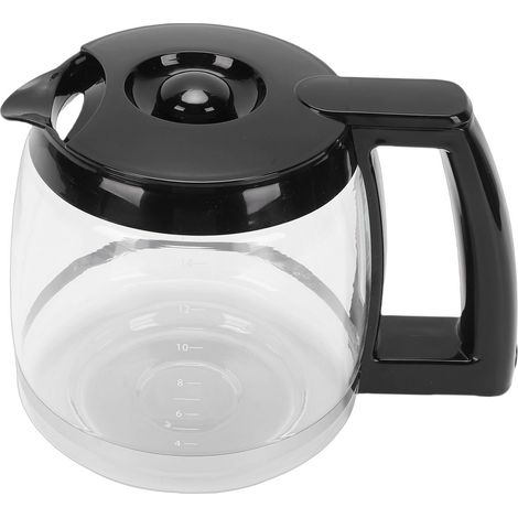 Cafetière en verre facile à nettoyer, carafe de rechange résistante à la chaleur et au froid avec poignée pour cafetière Cuisinart 14 tasses 2,1 L. (1/5)
