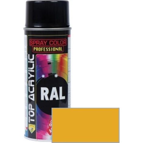 TOP ACRYLIC spray acrilico am/oro ral-1004 400ml amarillo dorado (1/3)