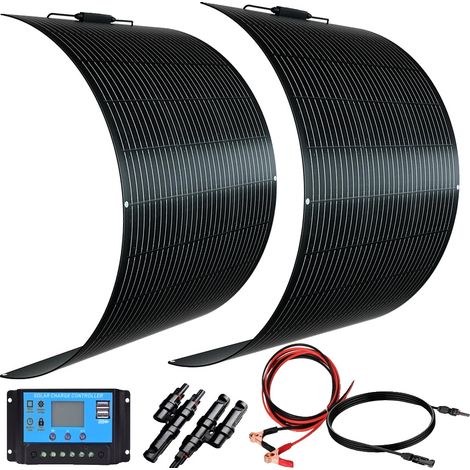 Panel solar, kit de 240 W, diseño flexible, kit solar de 240 W-B (1/2)