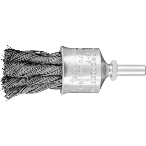PFERD TOOLS Pinselbürste gezopft PBG Ø23 mm Schaft-Ø6 mm Stahl-Draht-Ø0,25 10 Stk (1/5)