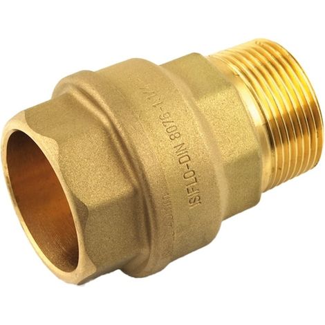 Raccord laiton à serrage extérieur type 110 mâle - 20 mm - 1/2" - ISIFLO