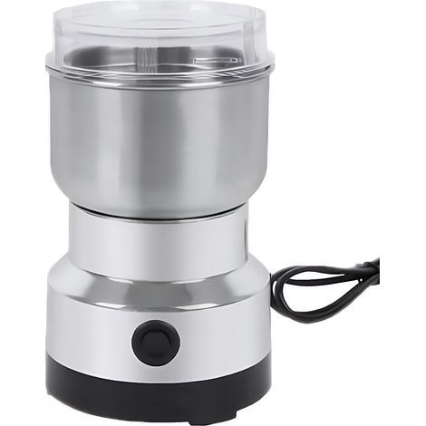 Moulin à grains - Acier inoxydable 304 - Puissance 200 W - Pour céréales épices noix - 1 pièce (1/5)