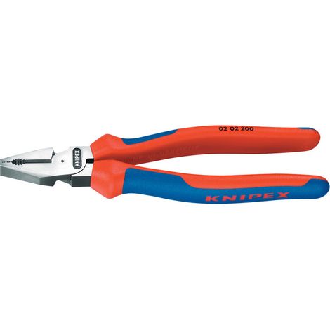 Draper COMBI-PLIER HI-LEVER 200mm High-Leverage Combination Pliers with Ergonomic Handles (1/5)