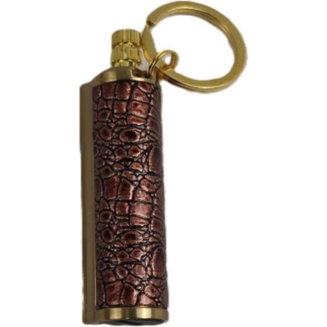 Irovami Briquet porte-clés à allumettes permanentes, allume-feu en métal et silex, briquet Forever Metal Match, allume-feu en silex étanche (1/5)