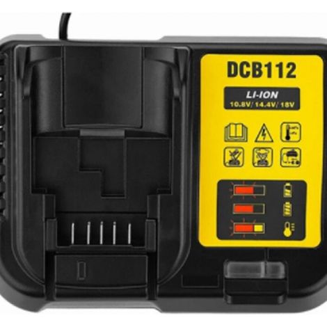 Replacement for Dew 18V-20V electric drill and power tool charger (1/4)