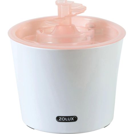 Zolux Fuente de agua Calypso 3 litros rosa para perro