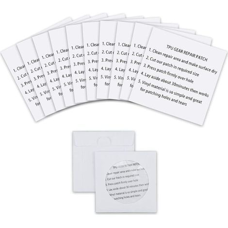 10 Stück selbstklebendes Reparaturband für Poolzelte von Fei Yu (1/5)