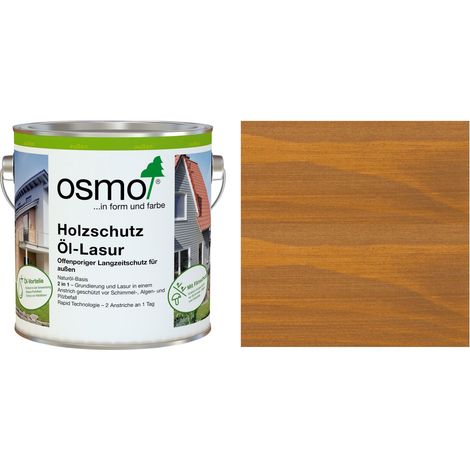 Osmo Holzschutz Öl-Lasur Eiche 2,50 l - 12100008