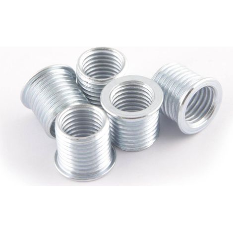 Sachet de 5 inserts filetés M10x1.25mm pour kit réparation bougies OM 3787 - SA 3787 - CLAS Equipements