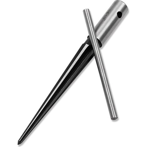 T poignée alésoir 3-13mm guitare pont trou d'épingle conique cannelé chanfrein menuisier outil pont broche trou alésoir chanfrein (1/5)