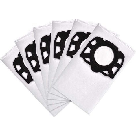 12 Sacs Aspirateur pour WD4 WD5 WD6 Premium, Sac filtrant adapté pour MV4, MV5, MV6 aspirateur eau et poussière (1/4)
