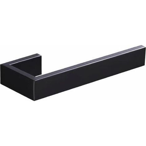 Anneau porte-serviettes Porte-serviettes, 304 Acier inoxydable support de serviettes Accessoirs WC Salles de Bains (sans perçage, noir) (1/5)