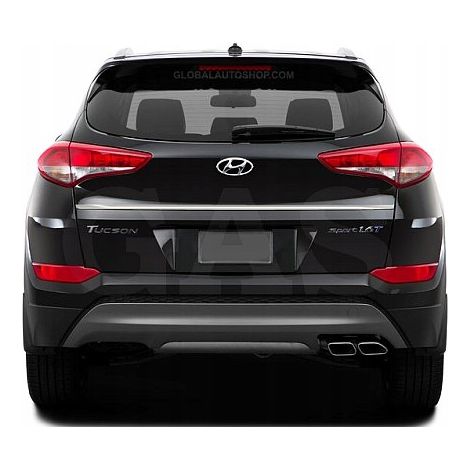 Hyundai Tucson 2015, garniture chromée, hayon chromé (1/5)