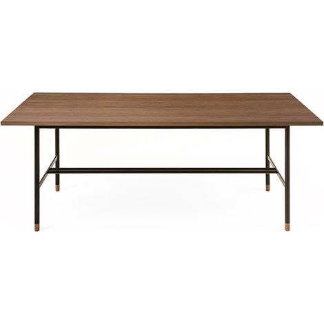 Table de Repas Design "Jugend" 200cm Noyer (1/2)