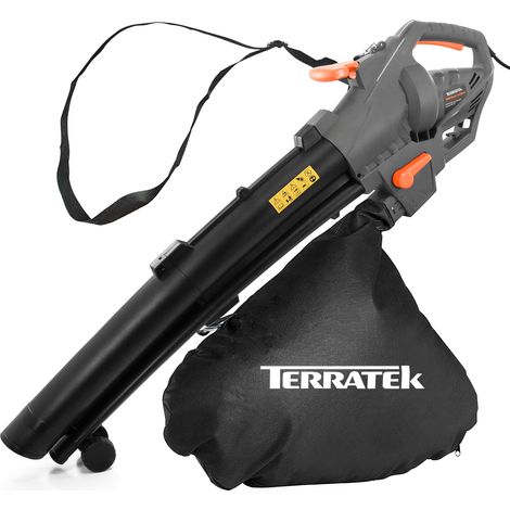 Terratek Outdoor Electric Leaf Blower Garden Vacuum & Shredder 3000W 35L Collection Bag (1/5)