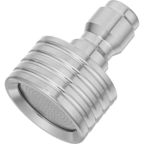 Buse de pulvérisation pour Nettoyeur Haute Pression : pommeau d'arrosage pour Jardin et Douche - Raccord Rapide 1/4 pour Pistolet Nettoyeur Haute Pression, Lavage de Voiture et (1/5)