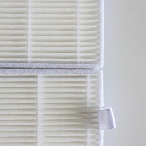 Brosses latérales pour aspirateur robot Eziclean Power Animal - Pièces de rechange durables - 5 filtres + 6 brosses latérales (1/4)