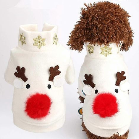 costume de nol pour chiens, modèle alce, animaux, hiver (1/4)