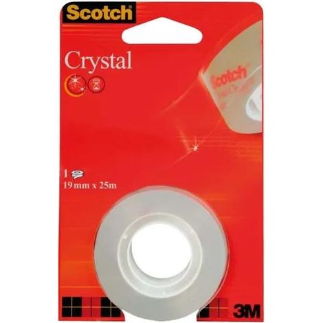 Klebeband 3m transparent 19 mm 25 Meter