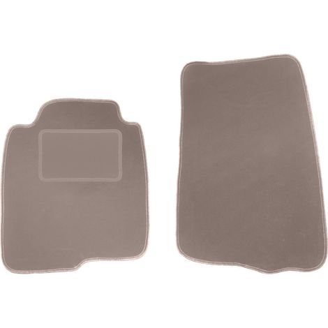 Tapis avant beiges pour : Volvo 240 / 260 break, berline (1974-1993) (1/5)
