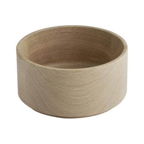 Bol THE GRID bois de chêne, Ø 14 cm, 550 ml, empilable (1/5)