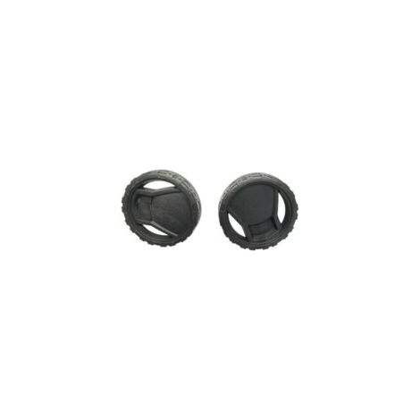Rueda de repuesto para limpiadora de alta presión Karcher K4/K5, pieza de recambio para uso prolongado (paquete de 2).