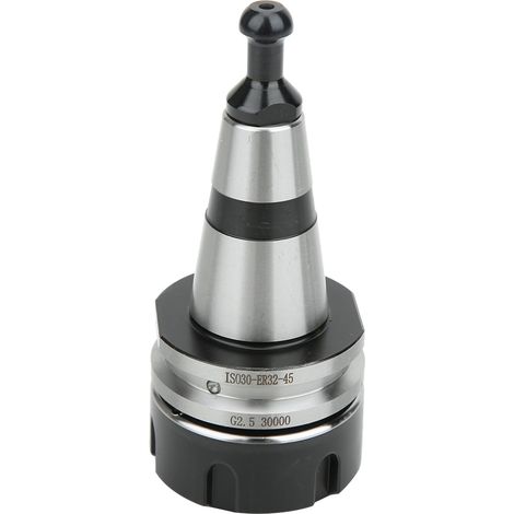 Porte-outil à mandrin ISO30×ER32×45 G2.5 30 000 tr/min Fraisage CNC Équilibrage de la pince