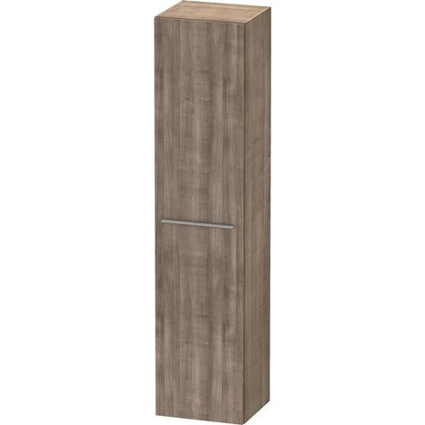 Duravit X-Large Armadio alto 1136, 1 anta in legno, incernierato a sinistra, 400mm, Colore (anteriore/corpo): Ciliegio del Ticino - XL1136L7373