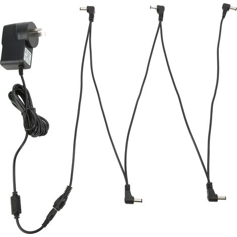 Adaptateur secteur 9V pour guitare multi-effets en plastique, ligne C2T 1 à 5, outils industriels, 850mA (1/5)