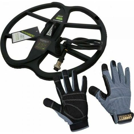 Blackdog MAX piastra 13 DD per metal detector Garrett Apex Guanti +Performance