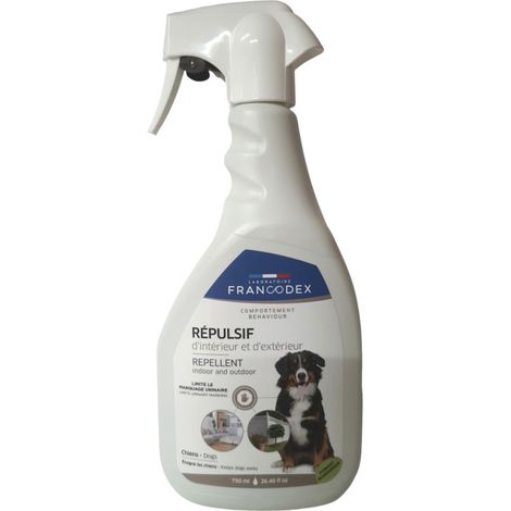 Répulsif d'Intérieur et d'Extérieur 750 ml pour chien - Francodex (1/5)
