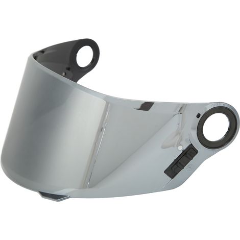 Motorradhelmvisier, Ersatzteil, winddicht, UV-Schutz, Halbvisier für FF358- und FF396-Helme, silber (1/5)