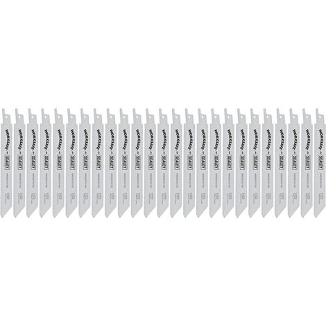 Reciprocating Saw Blade 150mm Length 14tpi Bi Metal Pack of 25 (1/2)