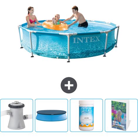 Frame Pool Rund - 305x76 cm - 5-teilig SCB100 (1/4)
