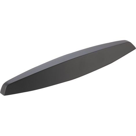 Muschelgriff Byam LA 160 mm, Breite 198 mm, Zinkdruckguss schwarz matt lackiert